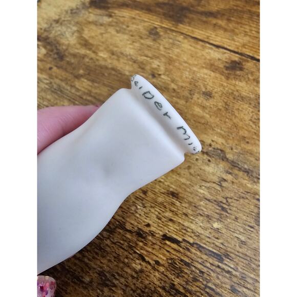 Pair of Vintage Hand Painted Bisque Doll Arms Hands Beidermeier Germany - Picture 4 of 6